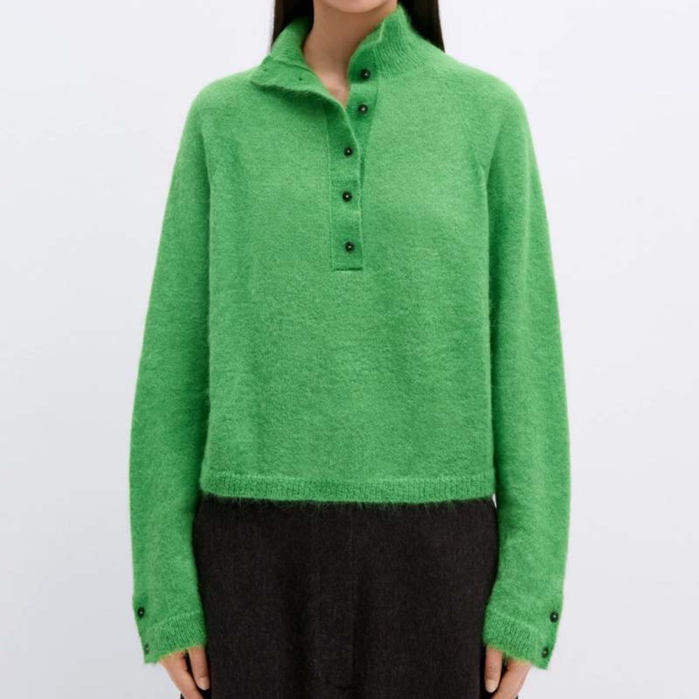 ISO Cordera Suri Polo Sweater Bright Green - In Search Of!!